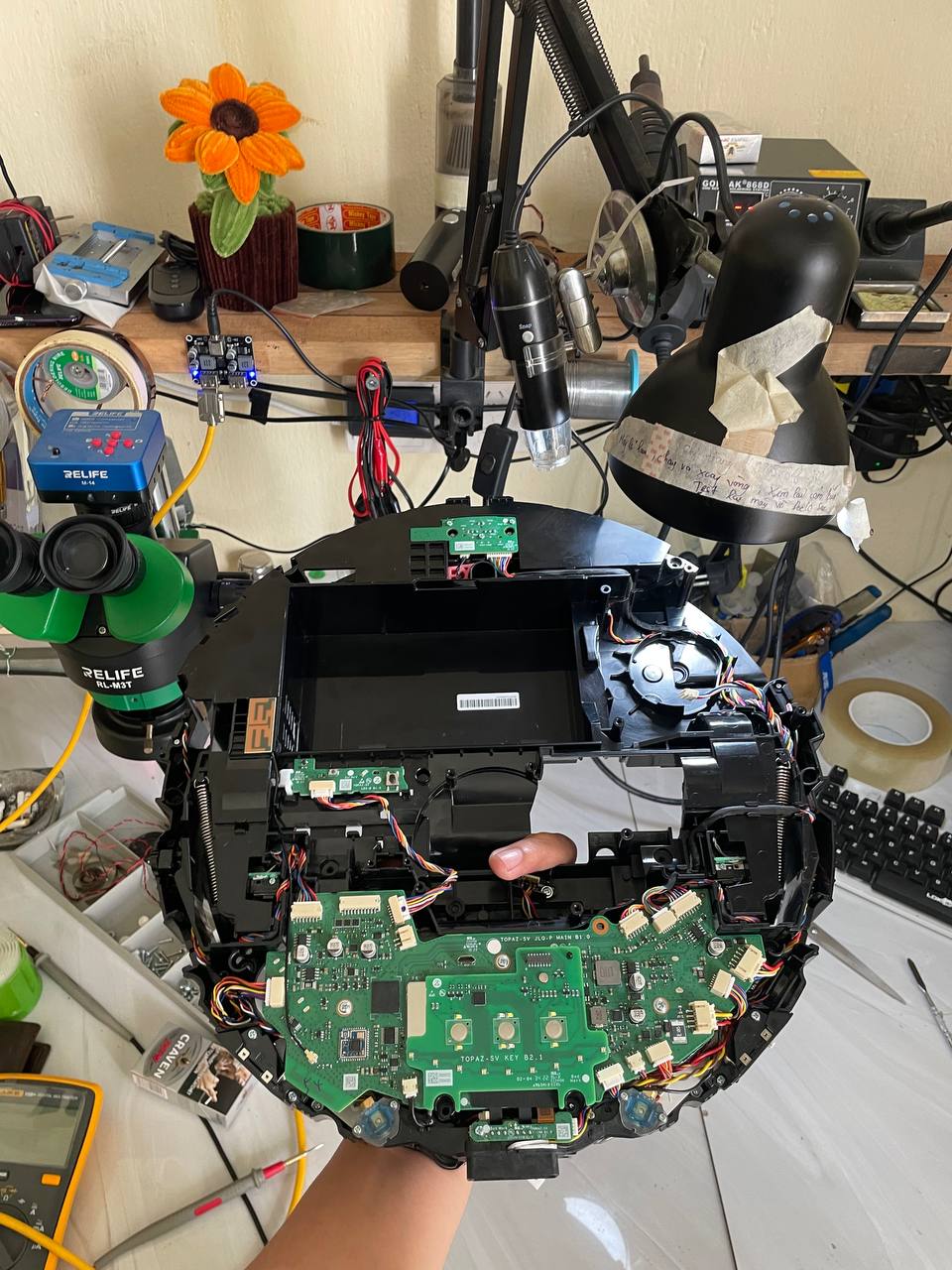 Dịch vụ sửa chữa robot hút bụi tại VESMART - ảnh 3